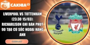 Liverpool vs Tottenham
