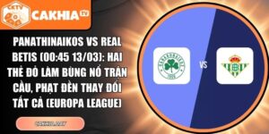 Panathinaikos vs Real Betis